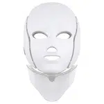 Palsar 7 Ošetrujúci LED maska na tvár a krk biela (LED Mask + Neck 7 Color s White)