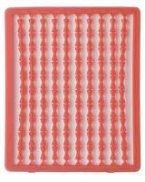 Mivardi zarážky na boilies červené 2 x 100 ks