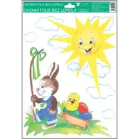 Okenné fólie rohová tradičné veľkonočné motívy 33,5 x 25,5 cm obrázok 1