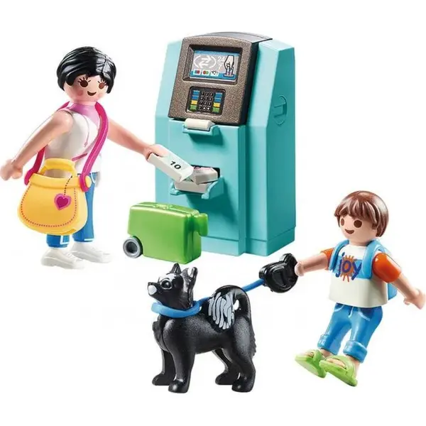 PLAYMOBIL® 70439 Turisti s bankomatom