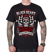 Triko BLACK HEART Speed and Kustom černá XXL