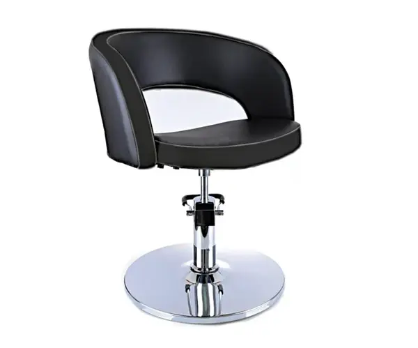 Kadeřnické křeslo Detail Rio - černé (DHS6319-38) + dárek zdarma