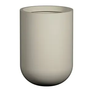 Květináč Zenith, hedvábně bílá, více velkostí - Pottery Pots Velikost: L - ⌀ 49,1, v. 69,3 cm