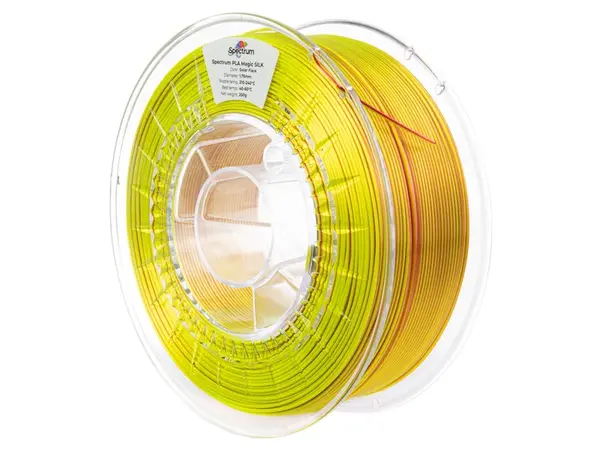 Spectrum 81410 3D filament, PLA Magic Silk, 1,75mm, 1000g, Vícebarevný (Solar flare)