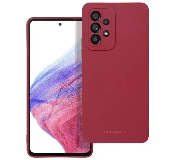 Zadní ochranný kryt Roar Luna pro Samsung Galaxy A53 5G, červená