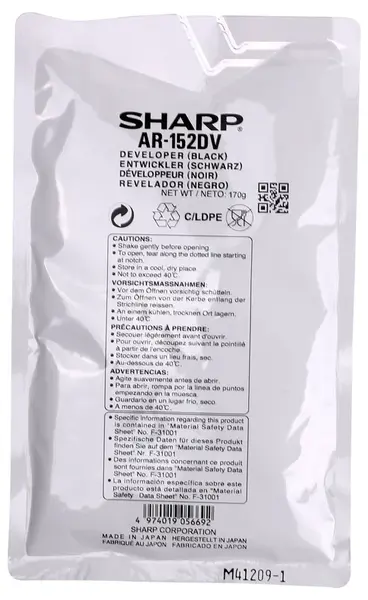 Sharp AR-208DV černý (black) originální developer