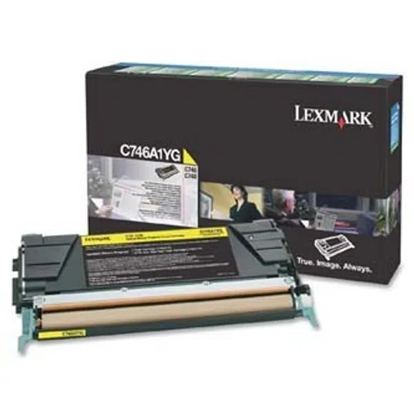 Lexmark C746A1YG žlutý (yellow) originální toner