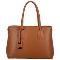 Dámská kožená kabelka přes rameno koňaková - Delami Surevy