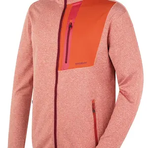 Husky Ane M XXL, dk. brick orange Pánská mikina na zip