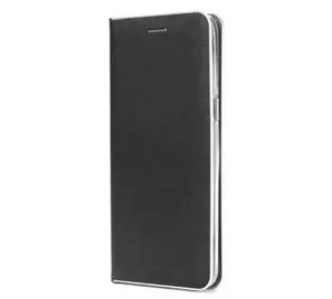 Forcell Luna Silver flipové pouzdro Samsung Galaxy A03s, černá