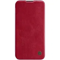 Flipové pouzdro Nillkin Qin Book PRO pro Apple iPhone 13 Pro Max, červená
