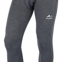 Husky Merea M XXL, dark grey/light grey Merino termoprádlo kalhoty