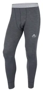 Husky Merea M XXL, dark grey/light grey Merino termoprádlo kalhoty