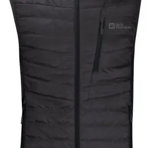Jack Wolfskin Routeburn Pro Ins S, black Pánská zateplená vesta