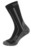 Husky Alpine L (41-44), black Ponožky