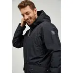 Čierny pánsky kabát SAM 73 Edward