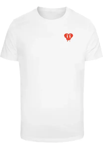 Men's T-shirt Smiley Drip - white