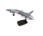 Vojenská stíhačka kovová s efektmi 21cm