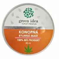 TOPVET GREEN IDEA Konopná bylinná masť 50ml