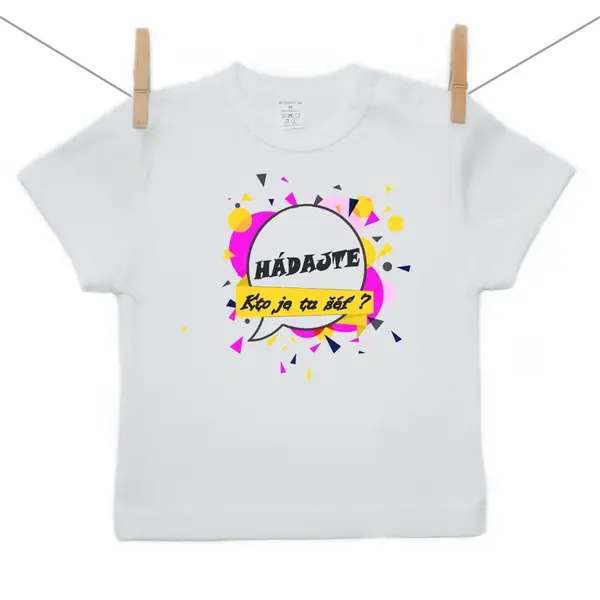 Boodyy Tričko s krátkym rukávom Hádajte Kto je tu šéf? 110 (4-5 rokov)