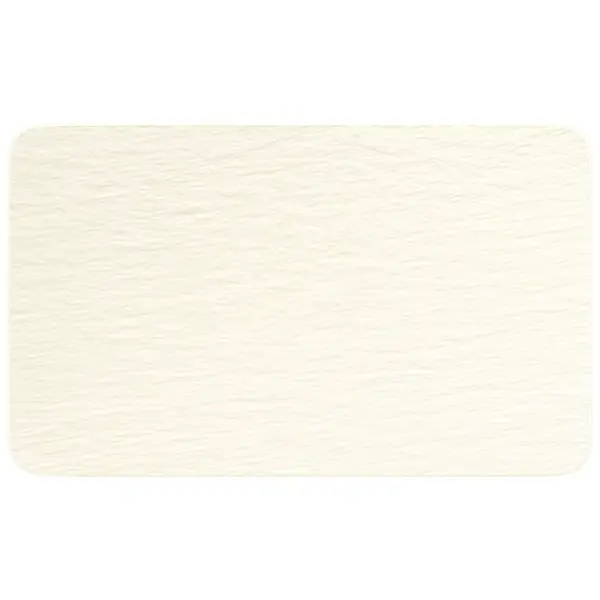 Víceúčelový talíř, hranatý, kolekce Manufacture Rock blanc - Villeroy & Boch