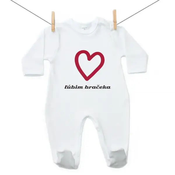 Boodyy Overal Ľúbim bračeka 98 (2-3 roky)