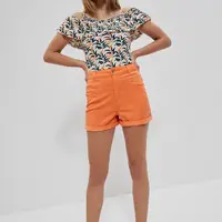 Marisse Lyocell Shorts L-Sh-3703 Melon