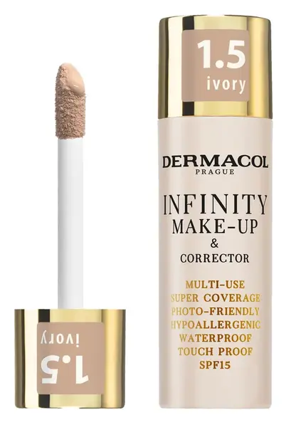 Dermacol Infinity Make-up a corrector č.1.5 Ivory