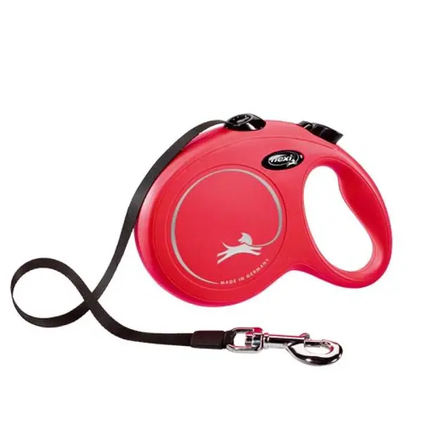 Vodítko Flexi Classic New páska L červené 5m