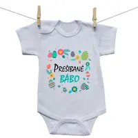 Boodyy Body s krátkym rukávom Prešibané bábo 80 (9-12 mesiacov)