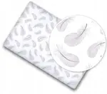 Detské bavlnené prestieradlo do postieľky, 140x70cm - Pierka