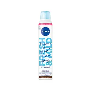 NIVEA Suchý šampón pre tmavé vlasy 200ml