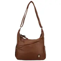 Dámská crossbody kabelka hnědá - Firenze Kathy