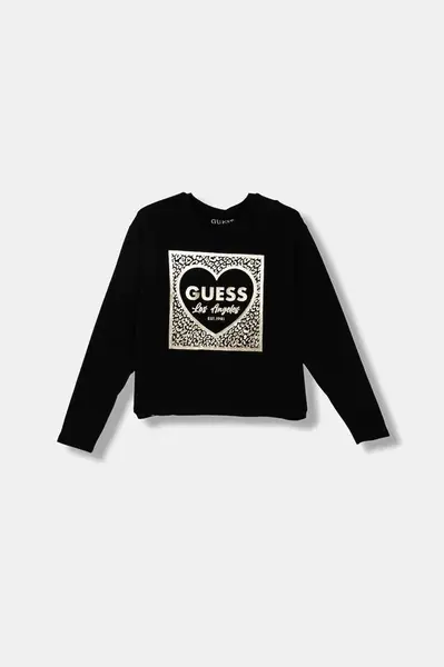 Detské tričko s dlhým rukávom Guess