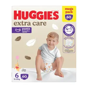 Huggies Extra Care Pants 6 15–25 kg 60 ks