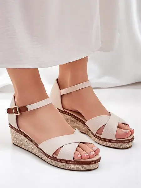 Resti Women's wedge sandals without toes Terrific