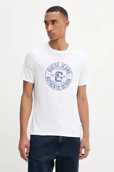 Bavlněné tričko Guess Jeans