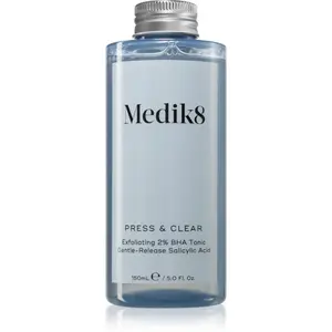 Medik8 Press & Clear jemné exfoliační tonikum s postupným uvolňováním 150 ml