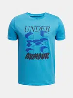 Chlapecké tričko Under Armour UA B SPLIT BIG LOGO SS - Kluci