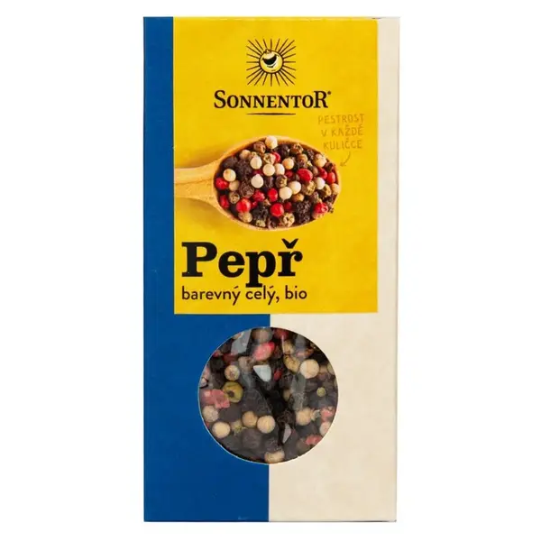 SONNENTOR Pepř barevný celý BIO 50 g