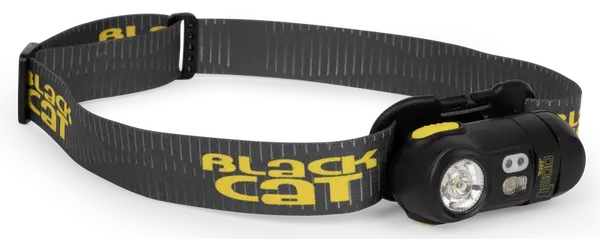 Black cat čelovka li600 headtorch