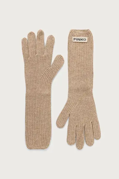 Pinko  rukavice dámské s příměsí vlny