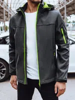 Pánská bunda softshell Barva tmavě šedá DSTREET