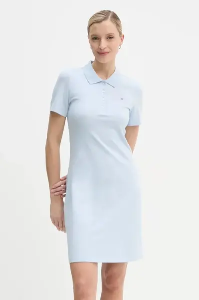 Tommy Hilfiger  šaty bavlněné s elastanem
