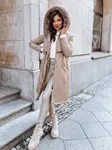 Dámská zimní bunda LUSTER Barva béžová DSTREET