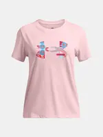 Dívčí tričko Under Armour UA Big Logo UA Fill SS - Holky