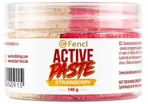 Fencl obaľovacia pasta active paste strawberry 140 g