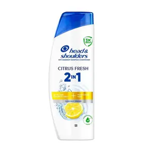 Head&Shoulders Citrus Fresh 2v1 Šampon a kondicionér proti lupům 400 ml
