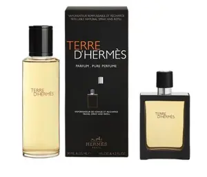 Hermes Terre D´ Hermes - parfum 30 ml (plniteľná) + náplň 125 ml