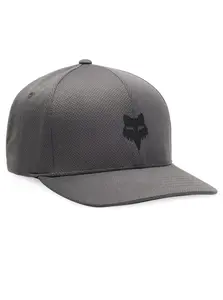 Fox kšiltovka Head Tech Flexfit Steel Grey | Šedá | Velikost S/M
